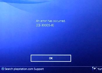 PS4 Error CE-30005-8 : How to fix it in 2021 ?