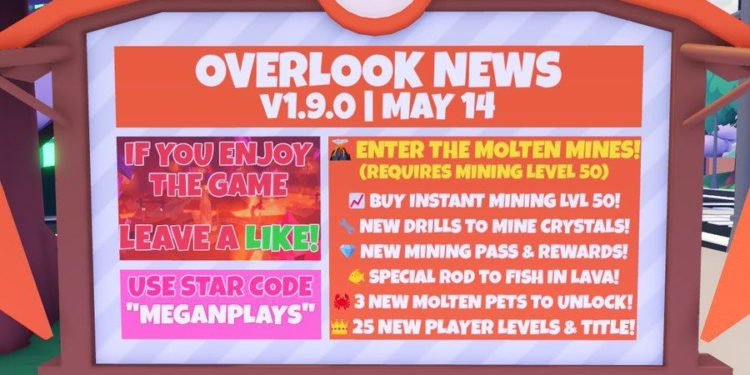 Overlook Bay 1.9.0 update details