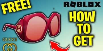Roblox Gucci Garden Event: How to get the Gucci Round Frame Sunglasses?