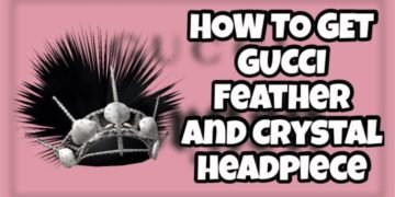Roblox Gucci Garden Event: How to get Gucci Feather & Crystals Headpiece?