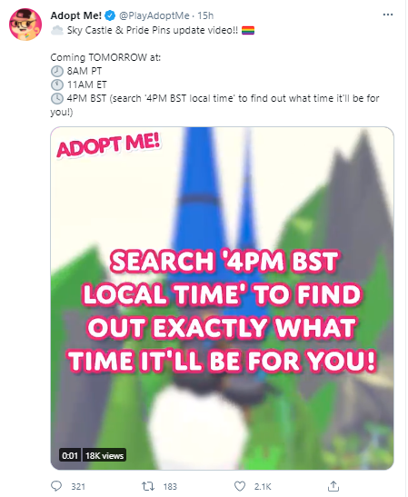 Adopt Me Twitter Codes / Newfissy Uplift Games On Twitter 
