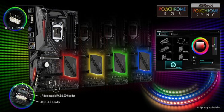 Asrock rgb sync обзор