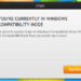 How to fix Origin issue: You are currently in Windows Compatibility mode? Source: Arqade-Stack Exchange