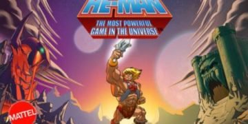 The poster for He-Man: The Most Powerful Game in the Universe.