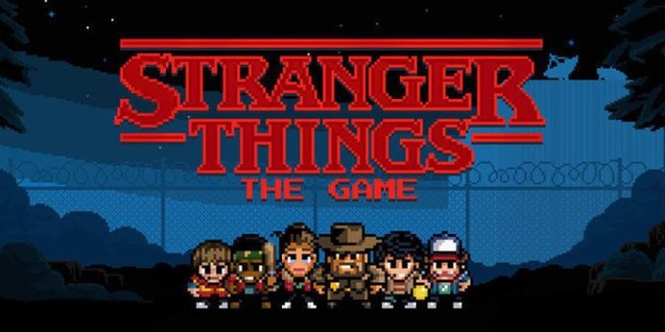 The poster image of Stranger things: The Game