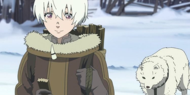 The village boy and his wolf from To Your Eternity