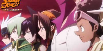 A poster for Shaman King