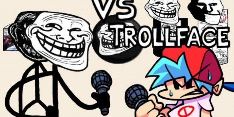 FNF VS trollface/ Trollge Full Week Mod