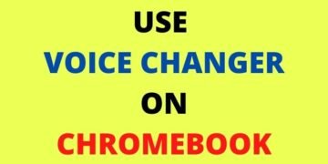 Voice Changer on Chromebook