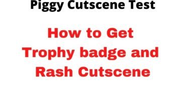 Piggy Cutscene Test Trophy badge