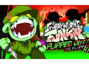 FNF Flippy Flipped OUT HD mod