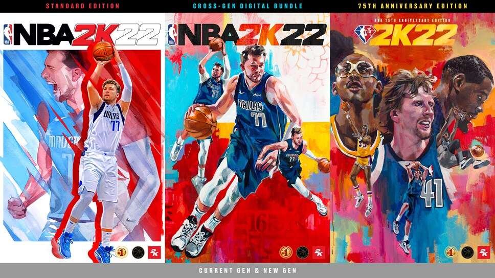 NBA 2K22 Editions