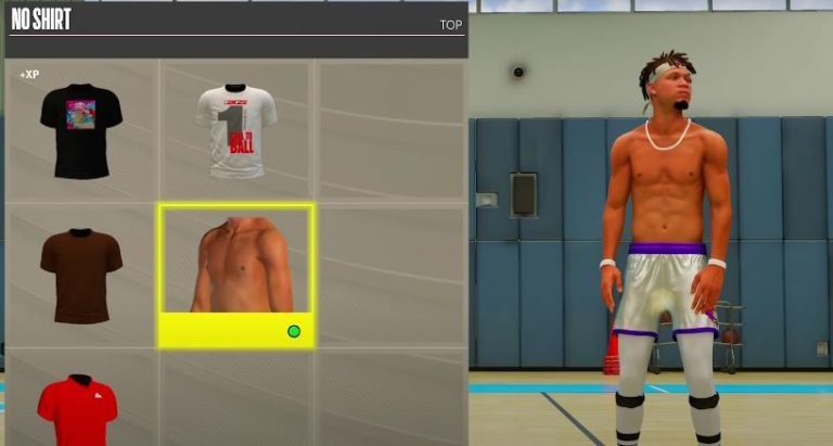 How To Go Shirtless In Nba 2k22 NBA 2K22: How to get the shirt off or shirtless of your character