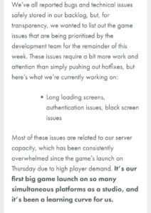 Developers Statement