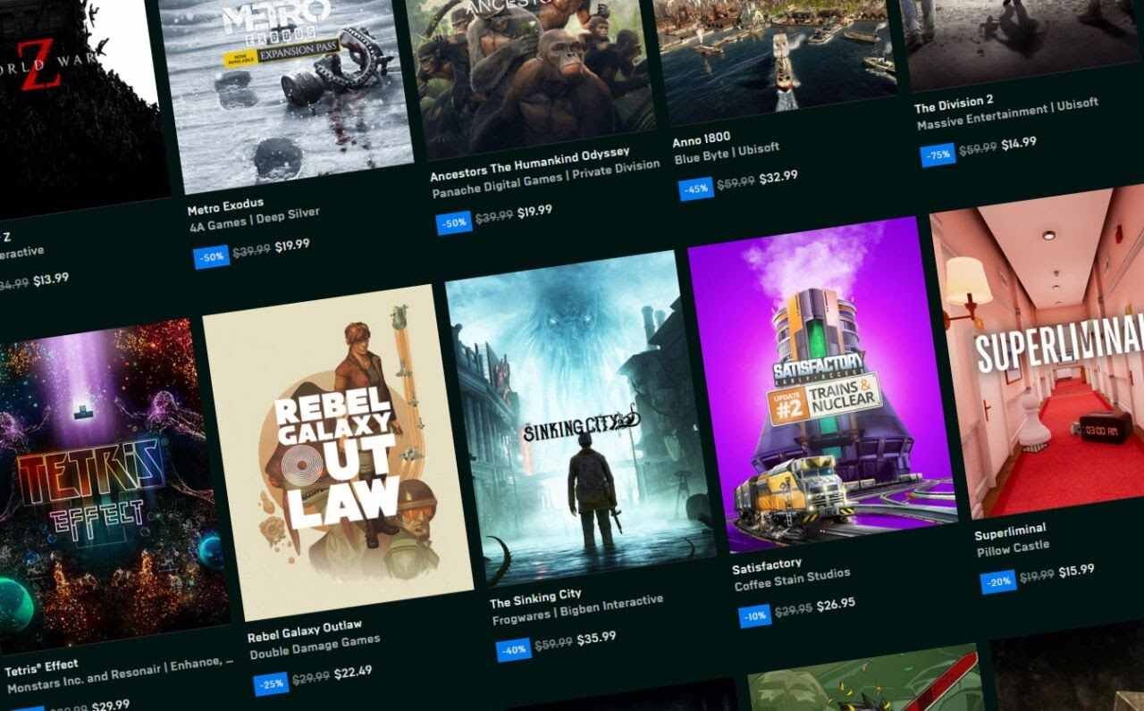 September Feature Update - Improved Patch Sizes and Library List View - Epic  Games Store