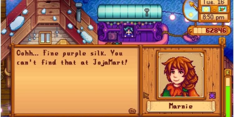 Marnie like in Stardew Valley