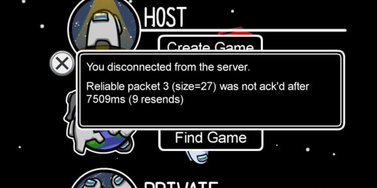 Among Us not working