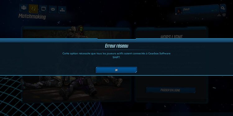 Borderlands 3 not working