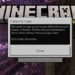 Minecraft Error Code Terracotta