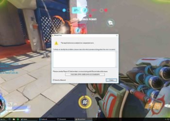 Overwatch crashing