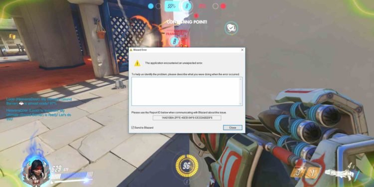 Overwatch crashing