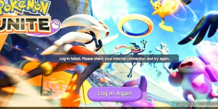 Pokemon Unite Crashing