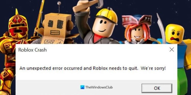 Roblox Crashing