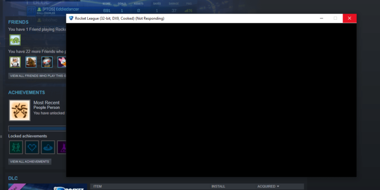 Rocket League Not Working