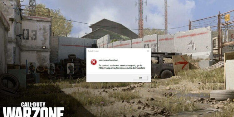 call of duty warzone not working