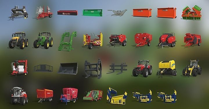 Farming Simulator (FS) 22: All vehicles list
