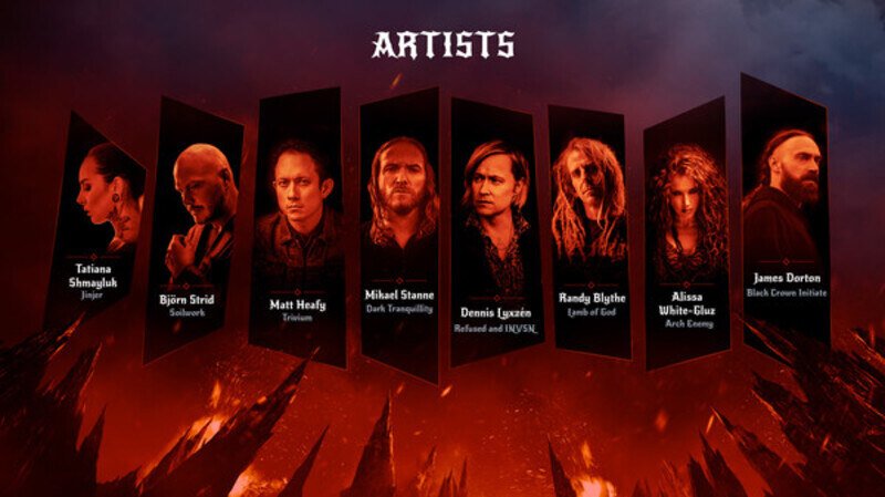 Metal Hellsinger Artists List