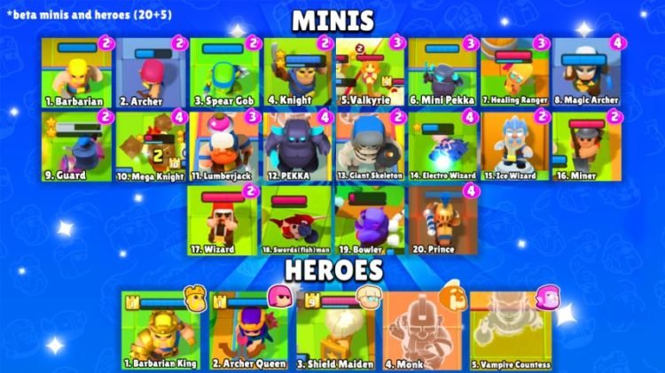 Clash Mini: All Minis & their abilities - DigiStatement