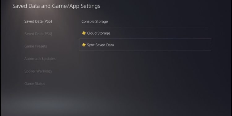 How to download PS4 Cloud Saves to PS5?
