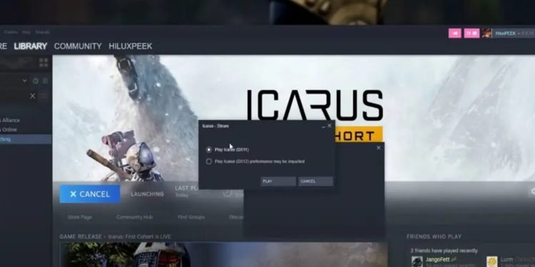 Icarus: How to fix RTX Toggle not working?