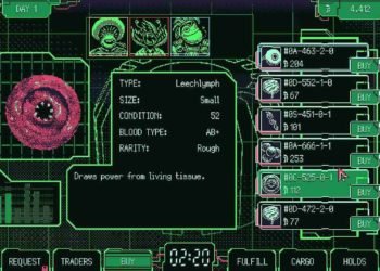 Space warlord organ trading simulator