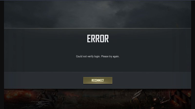 PUBG Could not verify login error: How to fix it