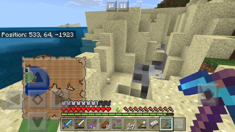 Minecraft: How to find buried treasure