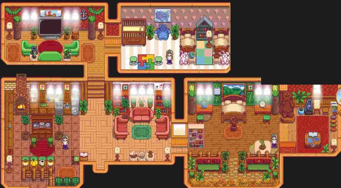 stardew valley house upgrade