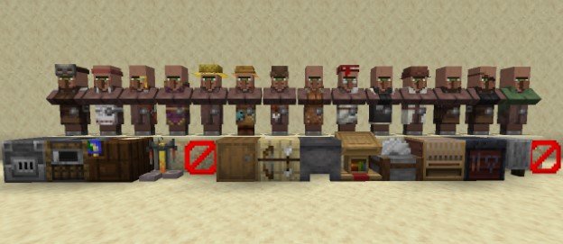 How to make a Toolsmith Villager in Minecraft