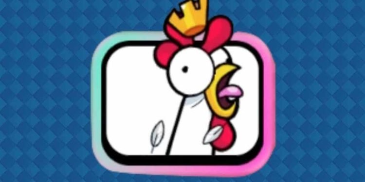 What does the chicken emote mean in clash royale?
