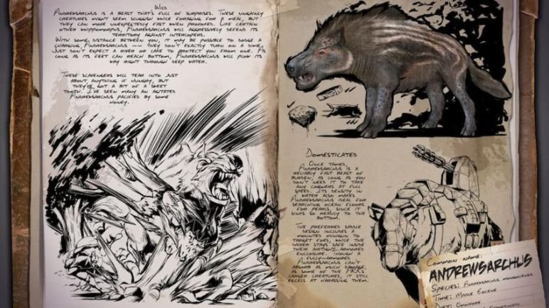 ARK: Survival Evolved upcoming update to add Andrewsarchus & free DLC map Fjordur