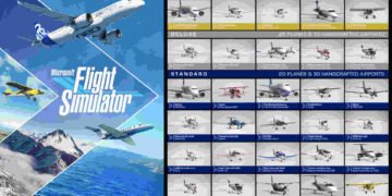 How many GB is Microsoft Flight Simulator (MFS) in 2022