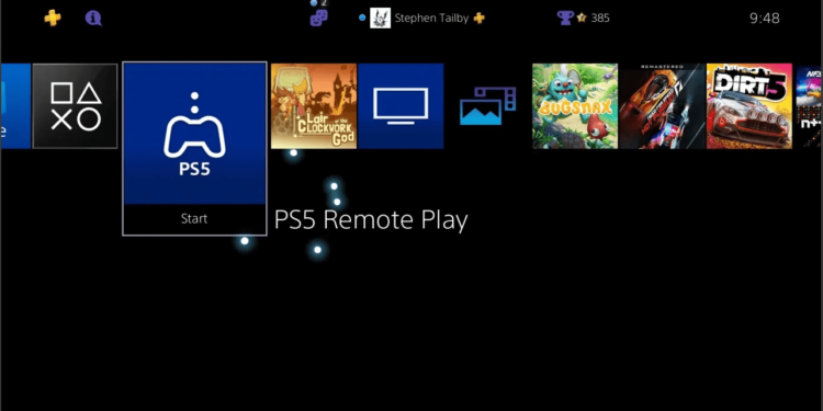 Remote Play not working on PS5