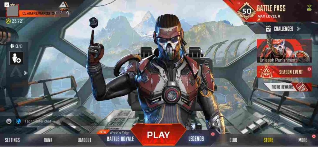 Apex Legends Mobile change profile picture