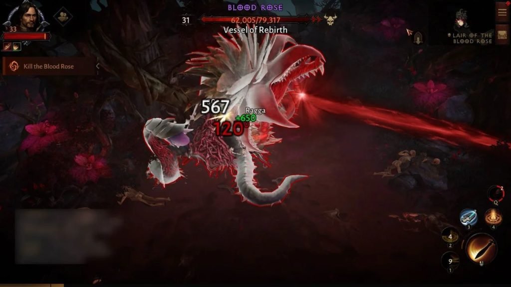 Diablo Immortal How to beat Blood Rose