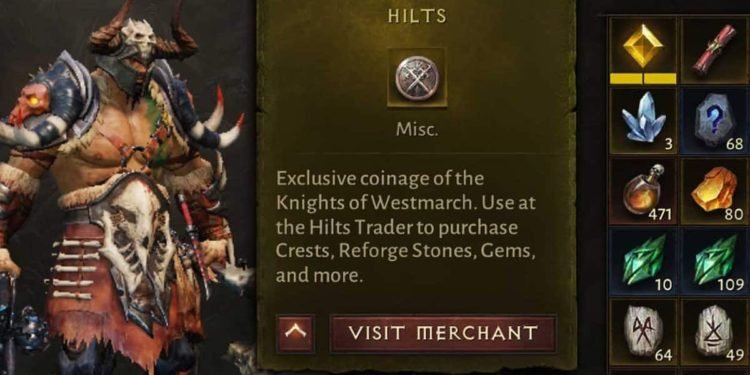 Diablo Immortal How to get Hilts