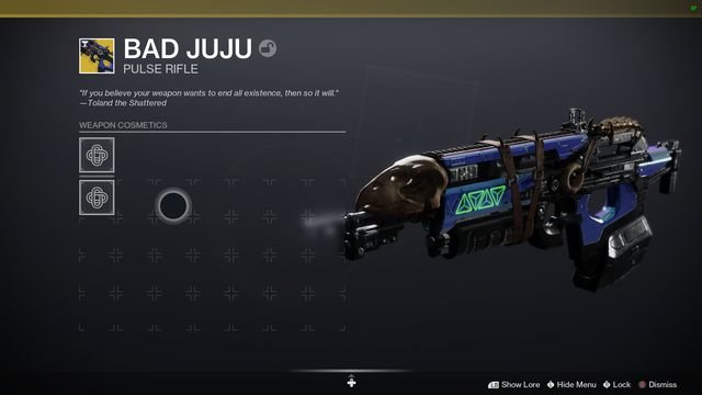 Destiny 2 How to get Bad Juju