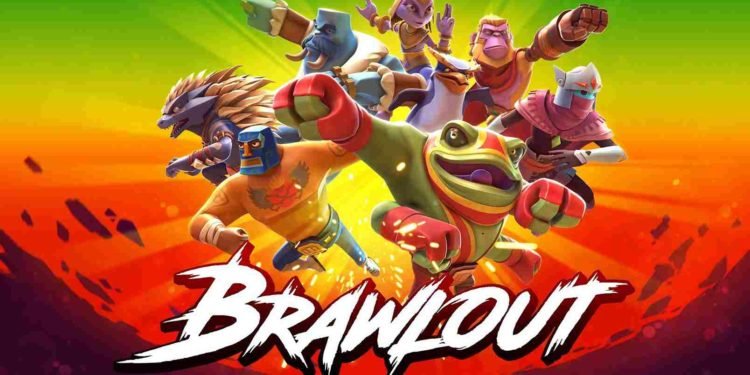 How many GB is Brawlout on PS4