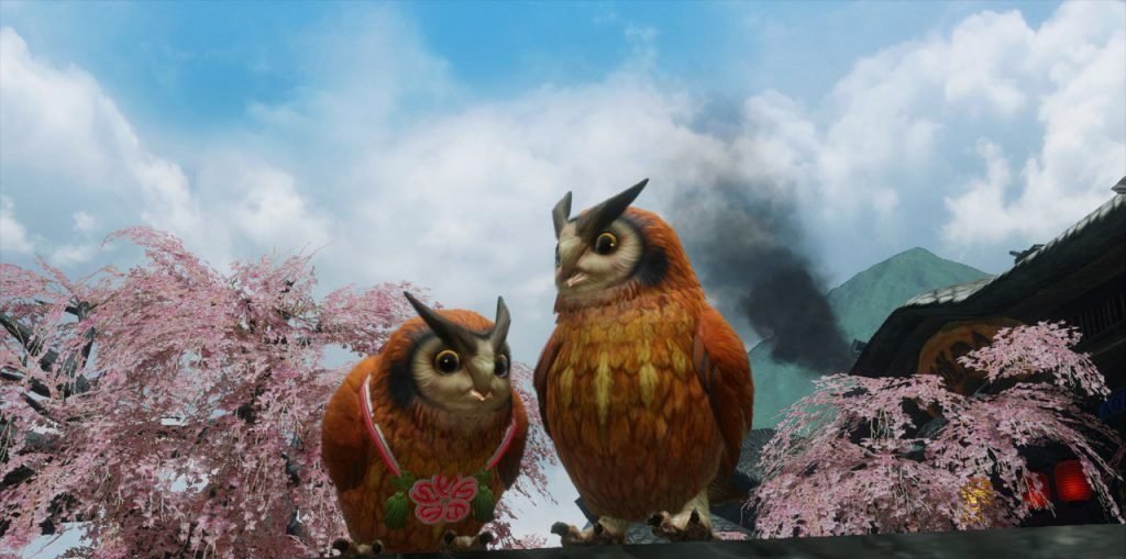 What does the Owl do in Monster Hunter Rise