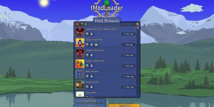 tModLoader: How to downgrade to a lower version 1.3